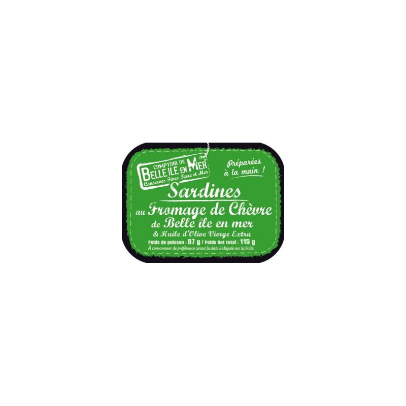 Sardines au fromage de chèvre de Belle-Ile